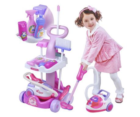 Играчка количка за почистване  W4696