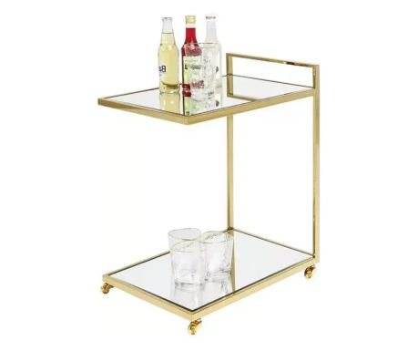 количка за сервиране CLASSY GOLD