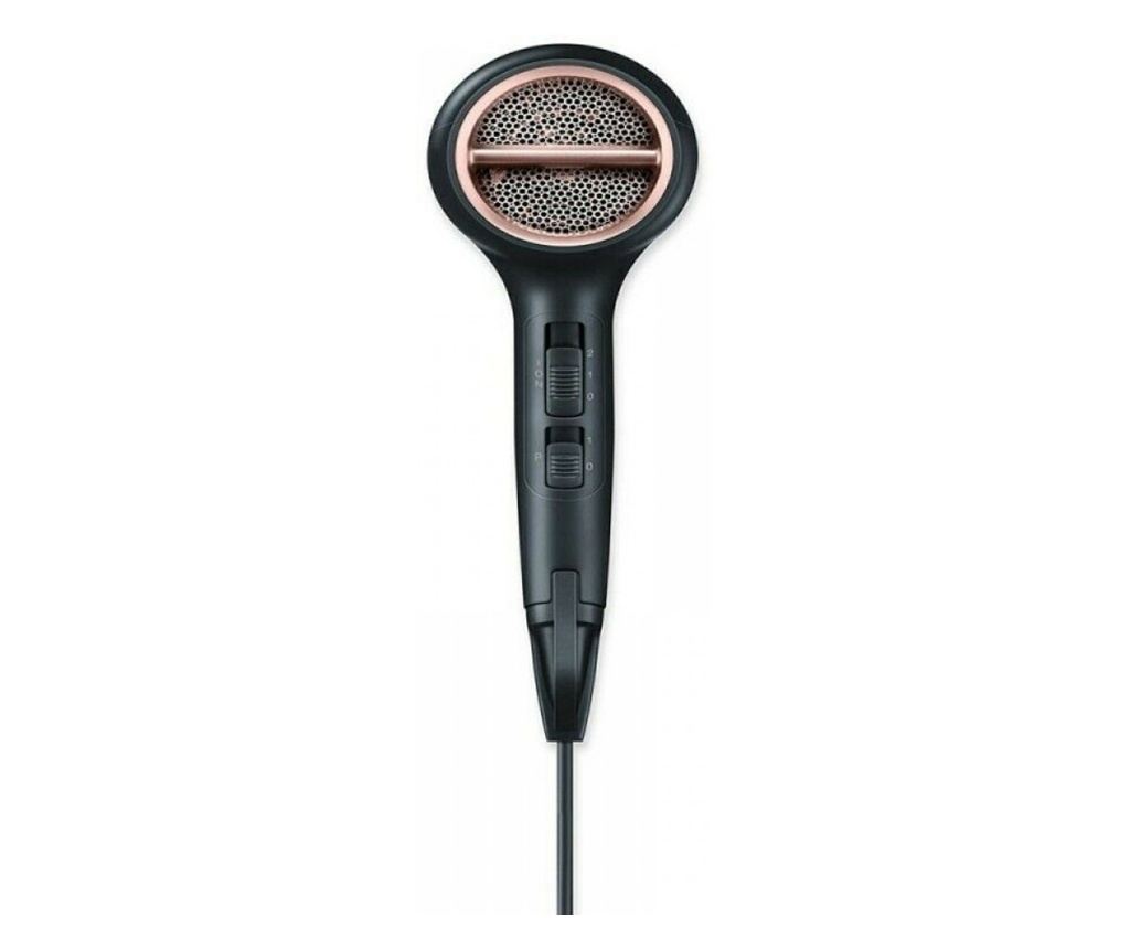 Сешоар Beurer HC 80, 2200 W, Тройна йонизация, AC мотор, 3 температурни настройки, 2 скорости, Аксесоари, Черен - 2