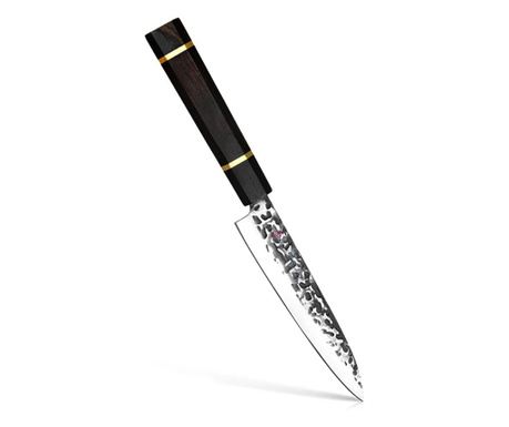 Univerzális kés Fissman-Kensei Bokuden, acél AUS-8, 14 cm, ezüst/barna