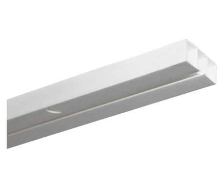ПВЦ корниз slimline 1-канален  210см.