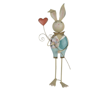 Metalna figurica Rabbit Girl 28x17x83 cm