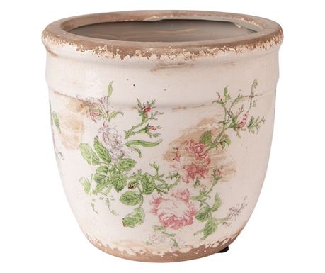 Set od 2 keramičke posude za cvijeće - Cvijeće 15x14 cm