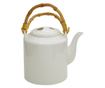 Τσαγιέρα λευκή πορσελάνη 13x23 cm, 1500 ml