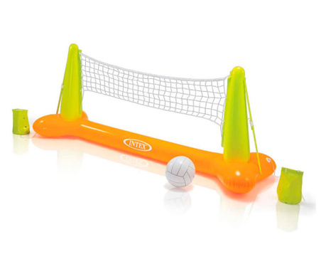 Надуваем волейбол Intex, С топка, Оранжев, 239 х 64 х 91 см