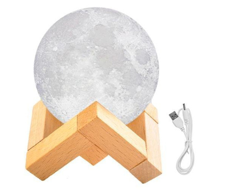 Лунна нощна лампа 8cm
