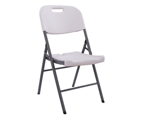 Сгъваем стол HM5069 - бял
