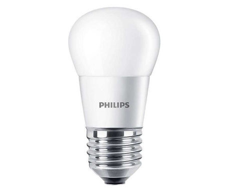 Philips LED izzó P45 E27 5,5W (40W), meleg fény 2700K, 929001175402