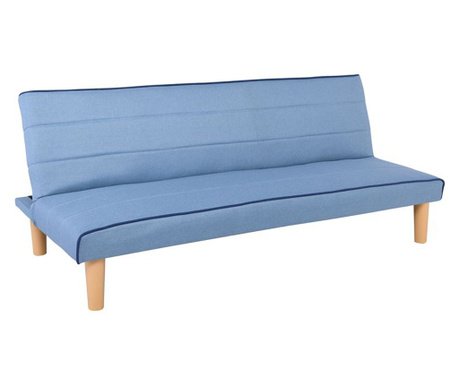 Разтегателен диван Биз Ε9438.4 син цвят