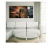 Tablou Sticla, Blue Tree, 60x120cm