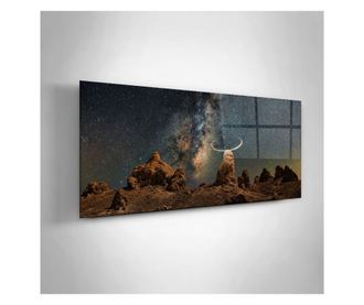 Tablou Sticla, Galactic Stones, 60x120cm
