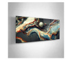 Tablou Sticla, Marble Texture, 60x120cm
