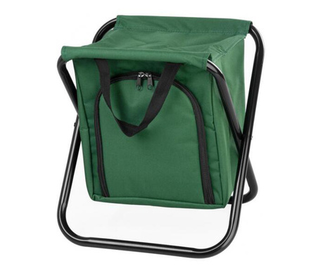 Сгъваем стол Mercaton® с топлоизолираща чанта за риболов или къмпинг, метална конструкция, полиестер, максимум 160 кг, 34 x 27 x