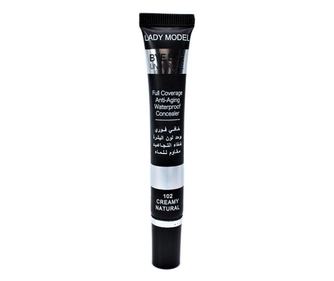 Korektor z visoko prekrivnostjo, Lady Model, Bye Under Eye Waterproof, 102 Creamy Natural, 20 ml