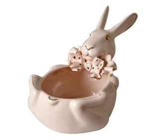 Bomboniera Iepure, Crem, 27 cm, DVTAR09C
