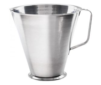 Cana gradata din inox, 2 litri