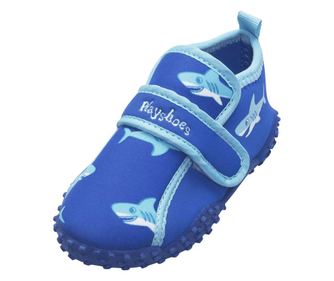 Детски аква обувки, Playshoes, Shark, велкро, uv защита, 28-29