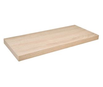 Рафт Home, До 6 кг, За стена, Скрити подпори, Дърво, 80х23,5х3,8 см, Бежов