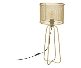 Veioza Golden Loft, metal, 24 x H 62 cm, E27, Max 40 W