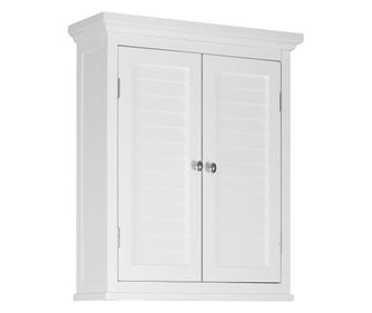 Dulap De Perete Cu Usi Detasabile, Teamson Home, Mdf/Metal, Alb
