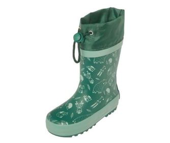 Cizme de cauciuc pentru copii, Playshoes, Forest Animals, verde, 20 EU
