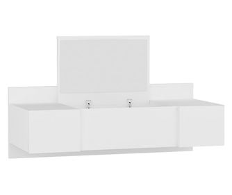Тоалетка Табиа с огледало бяла 100x39x33 см