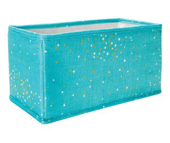 Set 3 Organizatoare Tip Sertar Bebe, 14 x 28 x 14 cm, 14 x 14 x 14 cm, albastru, roz