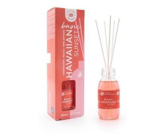 Αποσμητικό χώρου, με ρατάν ραβδιά, Basic, άρωμα Hawaiian, 95ml