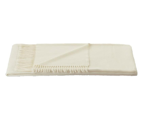 Одеяло,наметало с кашмир Steinbeck, 130/180 см, бяло