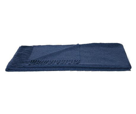 Одеяло,наметало с кашмир Steinbeck, 130/180 см, синьо