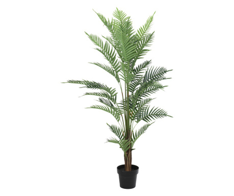 Planta decorativa artificiala Palmier in ghiveci de plastic, 150 cm