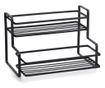 Raft universal Zeller, metal, 26x20x17 cm, negru