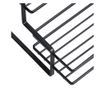 Raft universal Zeller, metal, 26x20x17 cm, negru