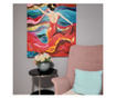 "Flamenco" reprodukcija slikanja z akrilnim barvami Contemporary Art 50х60см