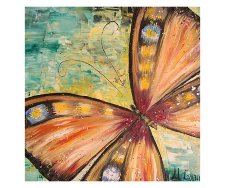 "Buterfly" originalna oljna slika Contemporary Art 50х40см