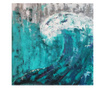"Wave" reprodukcija slikanja z akrilnim barvami Abstract 50x50см