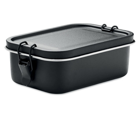 Кутия за храна Blent, неръждаема стомана, 750мл, 16X11.5X5.5см, Черен