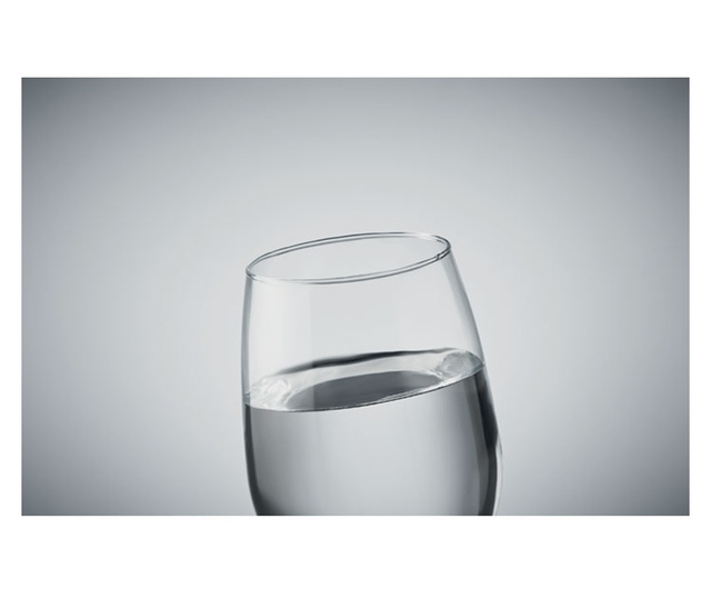 Стъклена чаша Blent, Ø7X10см, 420мл, Прозрачен