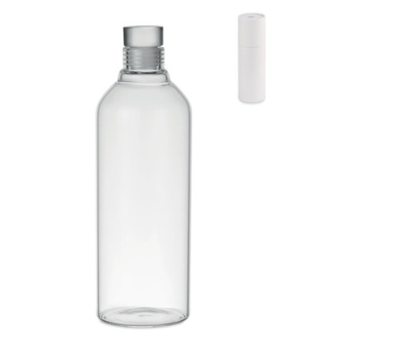 Бутилка за вода Blent, Боросиликатно стъкло, Ø8X26CM, 1000мл, Прозрачен