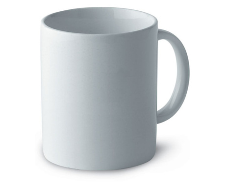 Керамична чаша Blent, Класическа, Ø8X9,5 CM, 300мл, Бял