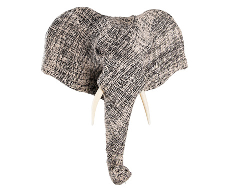 Elefánt fali figura 49x17x40 cm