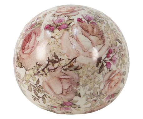 Sada 4 keramických dekorativních koulí 9x8 cm