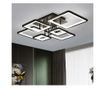 Lustra LED RFAN, Model K002-6 BK, Cu Telecomanda, 3 Tipuri De Lumina, Intensitate Reglabila, 228W, Negru