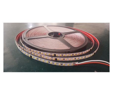 Banda LED RFAN, 120 LED/M , Lumina Calda, 3000K, 12W/M, 10m/Rola, 220V