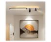 Aplica LED RFAN, Model B106-80, 3 Tipuri De Lumina, 98W, Negru