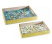 Set od 2 pladnja za ukrašavanje limuna 40x30x5 cm, 35x25x4,5 cm