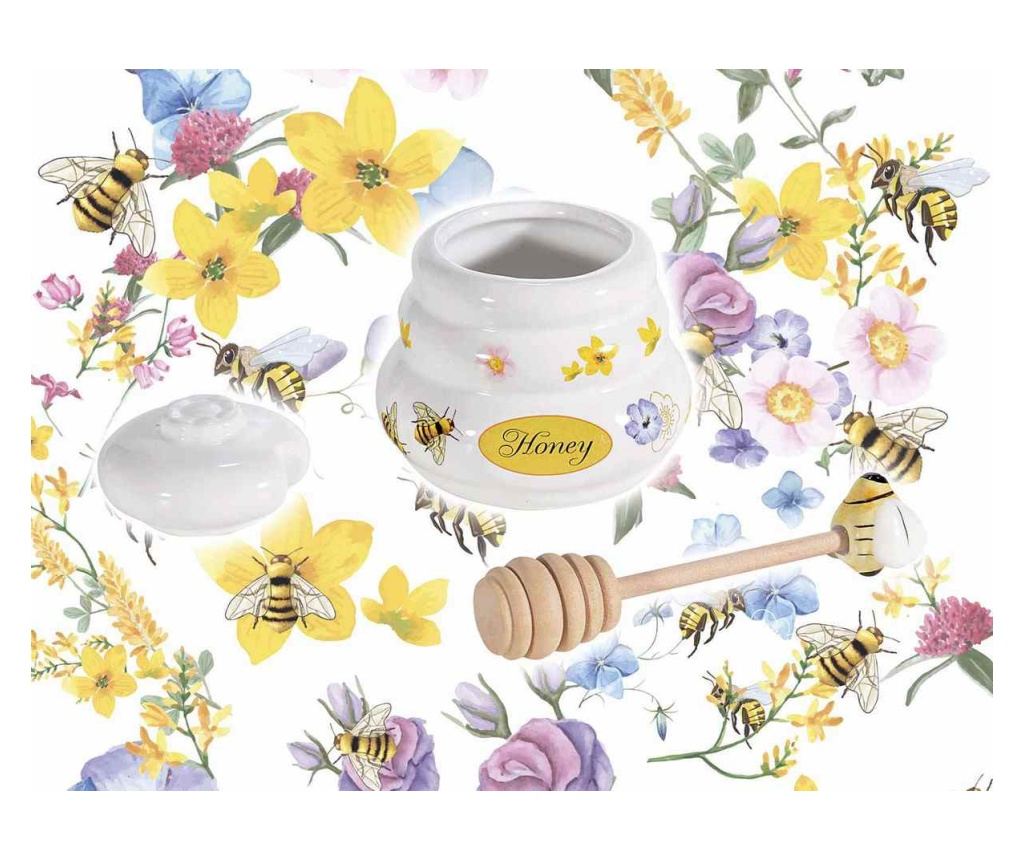 Κεραμικό Βάζο Μελιού 10x8.5x9.5 εκ. - 4