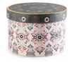 Σετ 2 πολύχρωμα ποτήρια πορσελάνης 11x8,5 cm, 450 ml