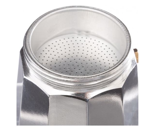 Espressor Clasic Italy, aluminiu, 6 portii