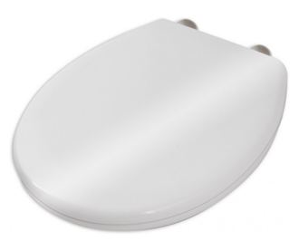 Capac WC AWD Calypso, universal, duroplast, alb, 37,5 x 4,5 x 45 cm